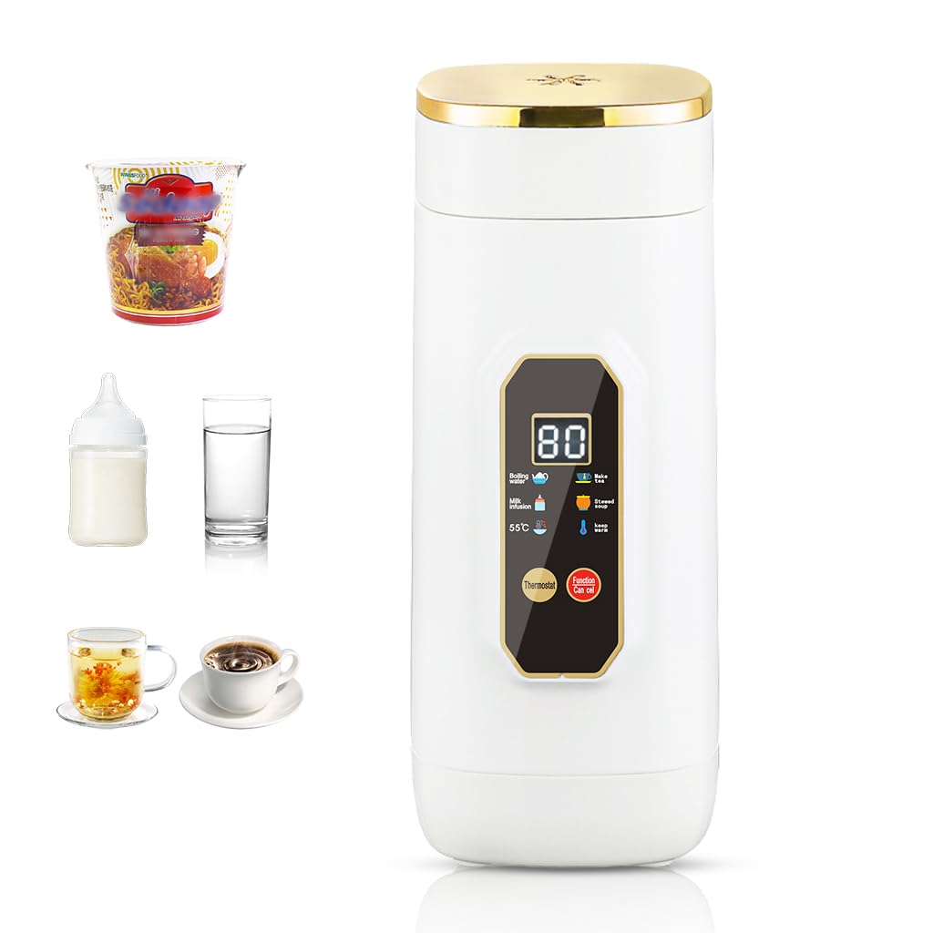 Supvox 650ml Electric Kettle with 6 Preset Modes Thermal Water Bottle Stainless Steel Liner LCD Temperature Display Travel Electric Kettle Multipurpose Travel Electric Thermal Kettle with Lanyard Supvox 650ml Electric Kettle with 6 Preset Modes Thermal Water Bottle Stainless Steel Liner LCD Temperature Display Travel Electric Kettle Multipurpose Travel Electric Thermal Kettle with Lanyard